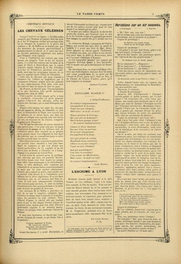 
						Affichage en mode lecture de la page
					