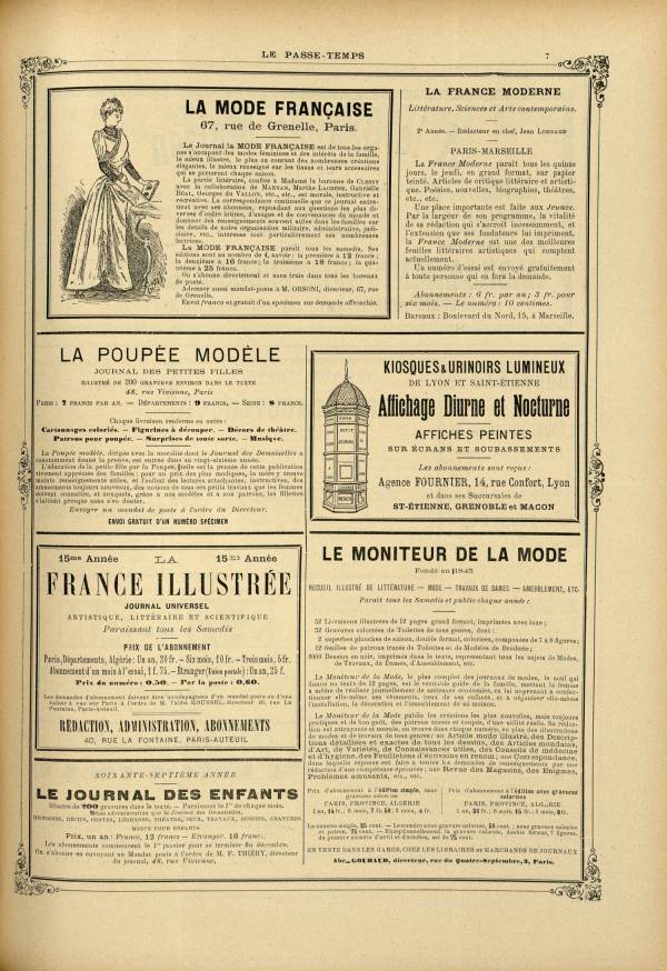 
						Affichage en mode lecture de la page
					