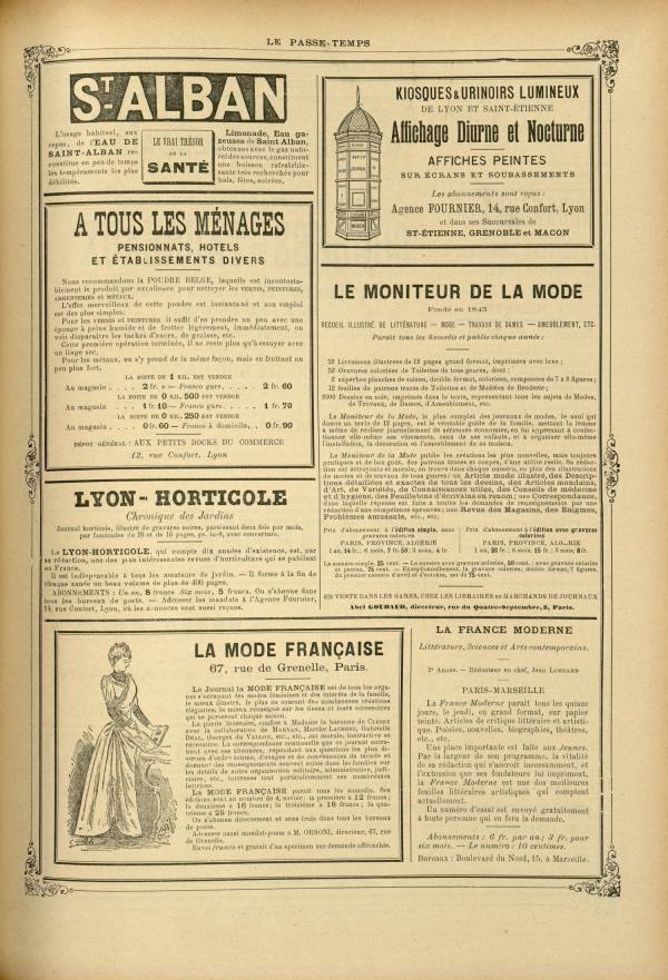 
						Affichage en mode lecture de la page
					