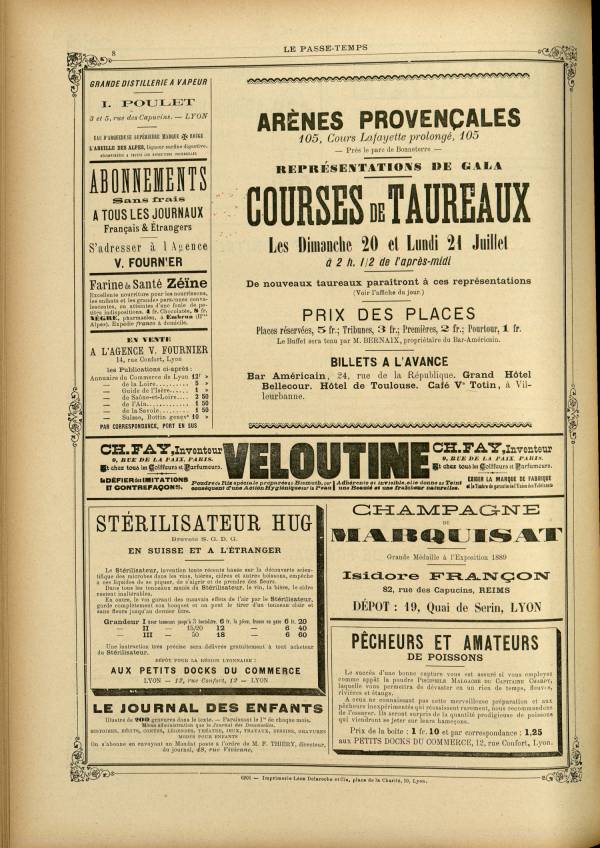 
						Affichage en mode lecture de la page
					