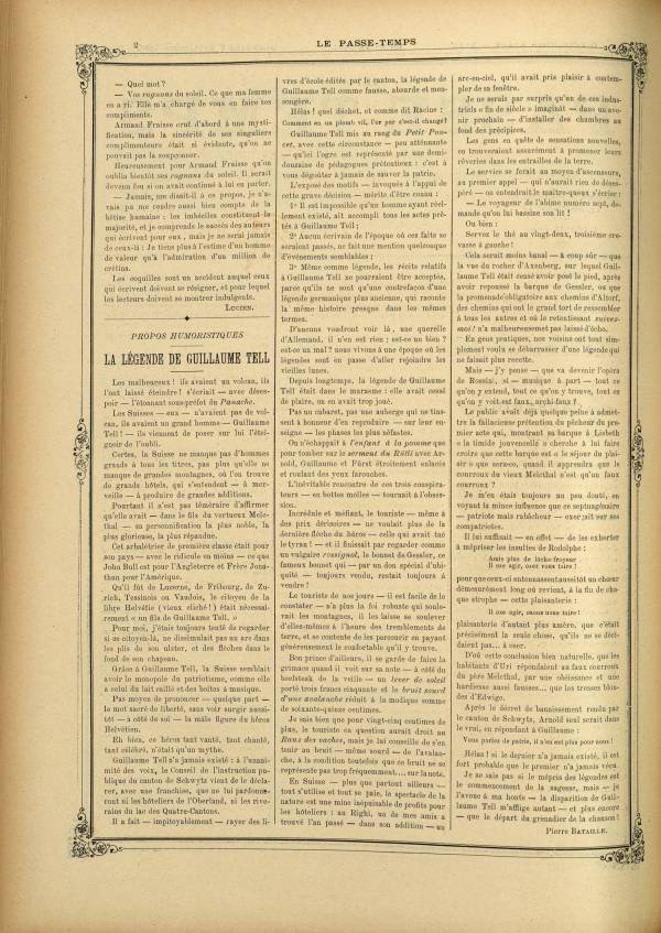 
						Affichage en mode lecture de la page
					