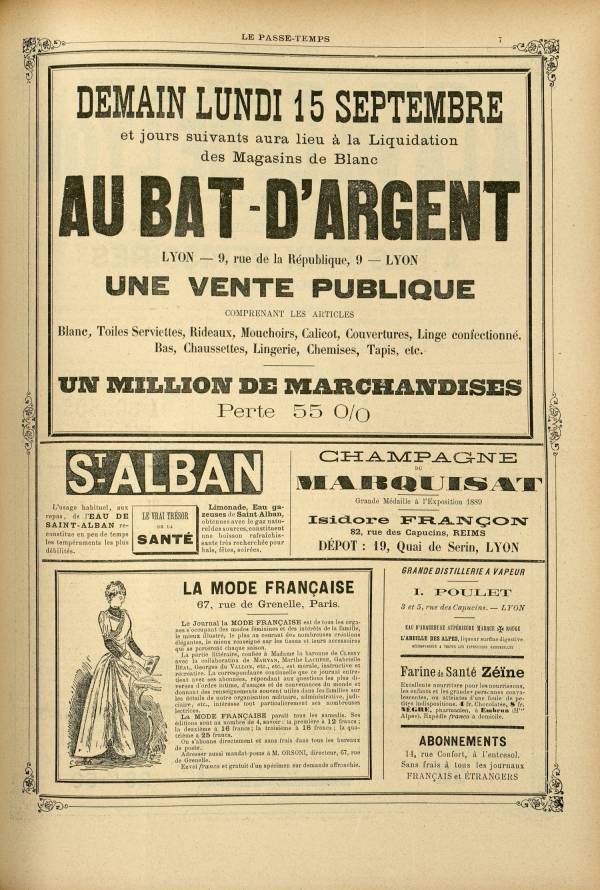 
						Affichage en mode lecture de la page
					