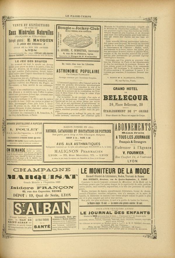 
						Affichage en mode lecture de la page
					