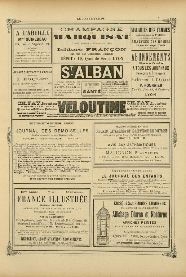 
						Affichage en mode lecture de la page
					