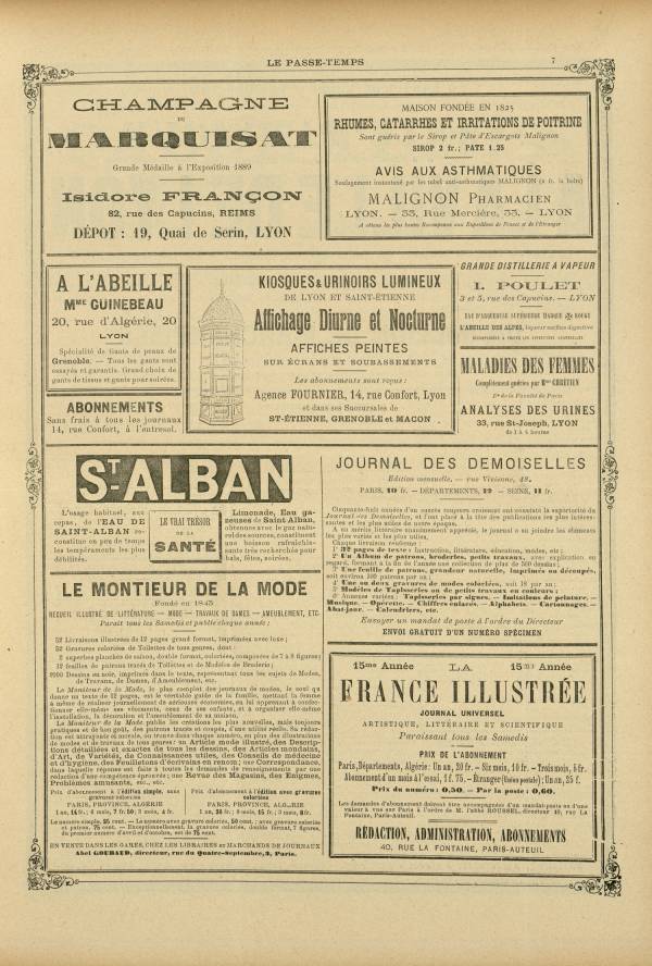 
						Affichage en mode lecture de la page
					