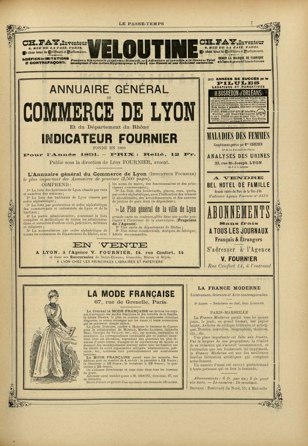 
						Affichage en mode lecture de la page
					