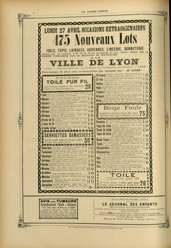 
						Affichage en mode lecture de la page
					