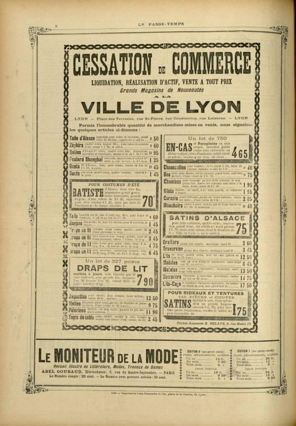 
						Affichage en mode lecture de la page
					