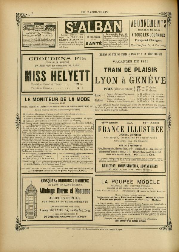 
						Affichage en mode lecture de la page
					