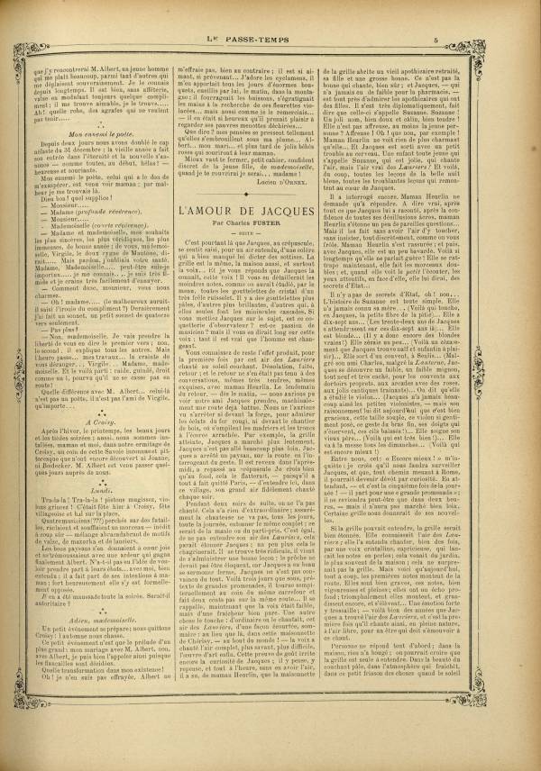 
						Affichage en mode lecture de la page
					