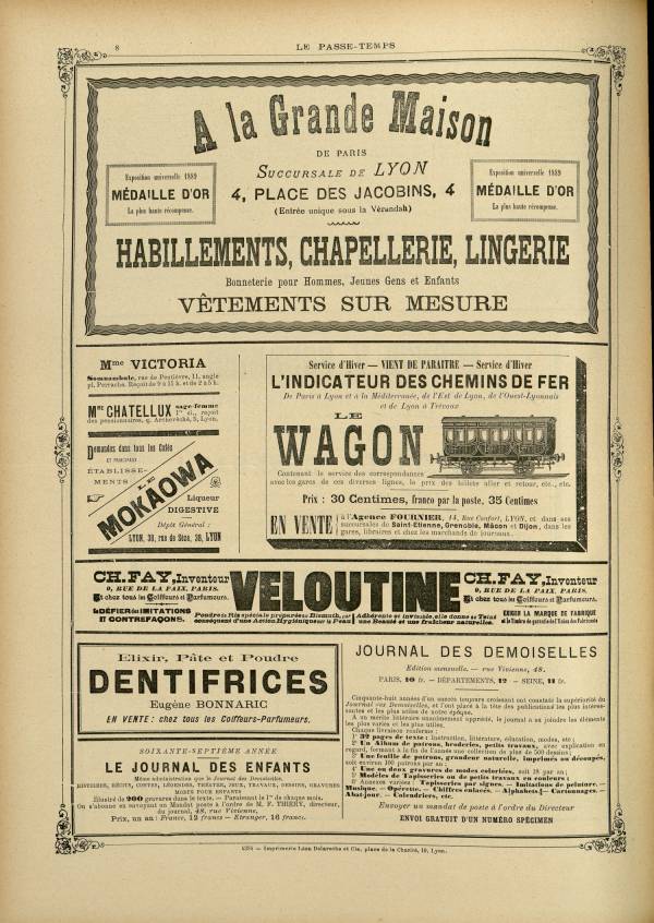 
						Affichage en mode lecture de la page
					