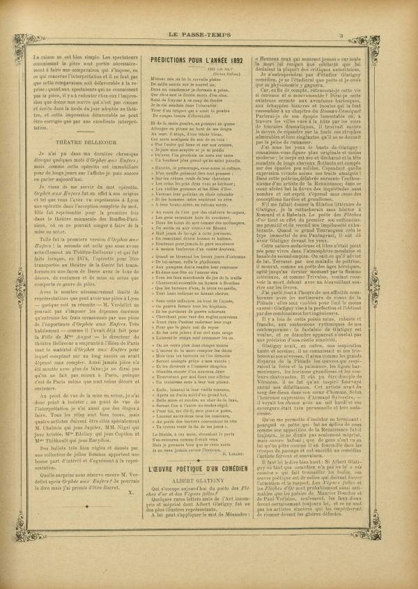 
						Affichage en mode lecture de la page
					