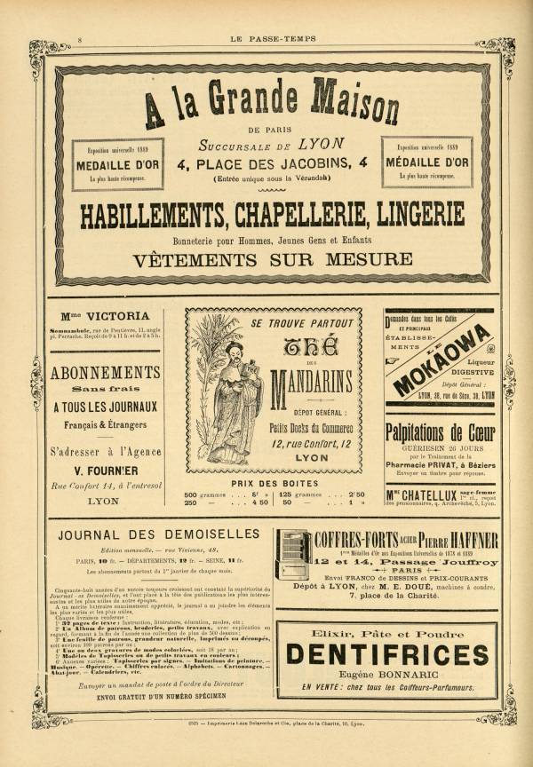 
						Affichage en mode lecture de la page
					