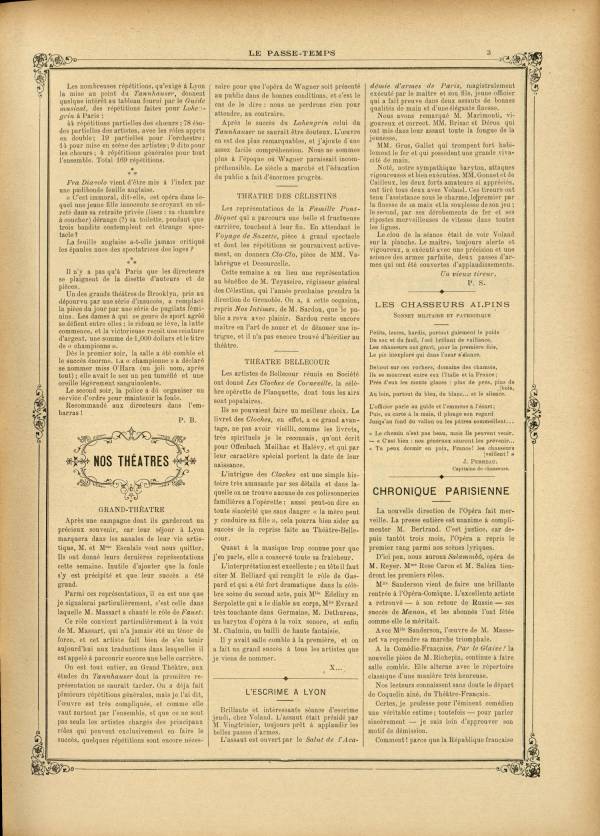 
						Affichage en mode lecture de la page
					