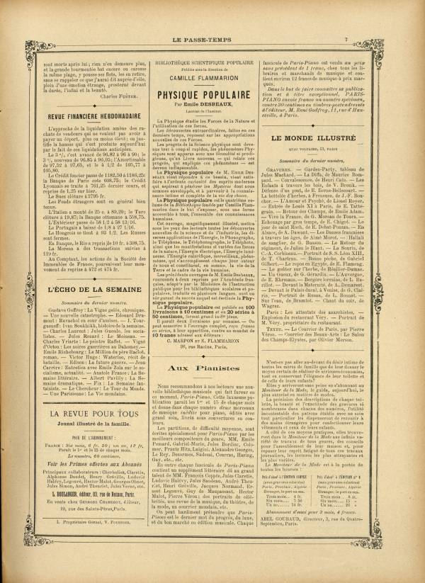 
						Affichage en mode lecture de la page
					