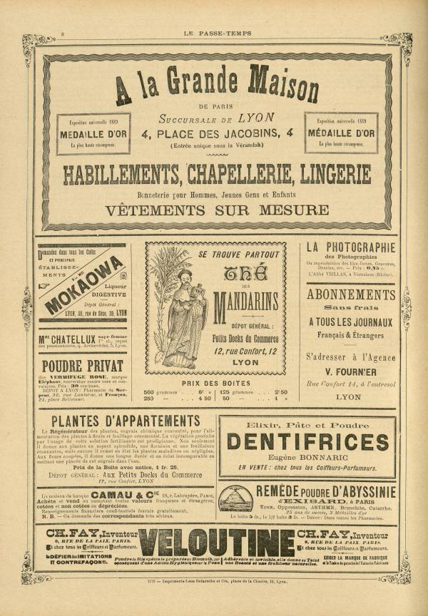 
						Affichage en mode lecture de la page
					