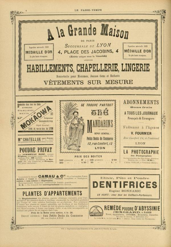 
						Affichage en mode lecture de la page
					