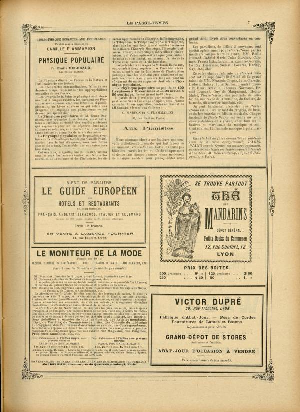 
						Affichage en mode lecture de la page
					