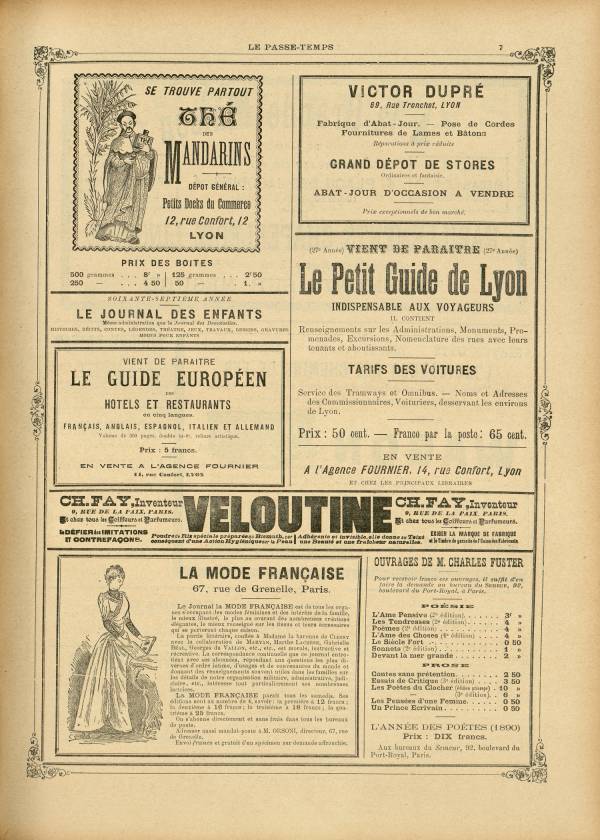 
						Affichage en mode lecture de la page
					