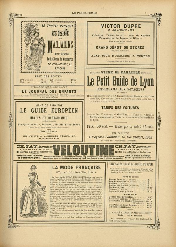 
						Affichage en mode lecture de la page
					