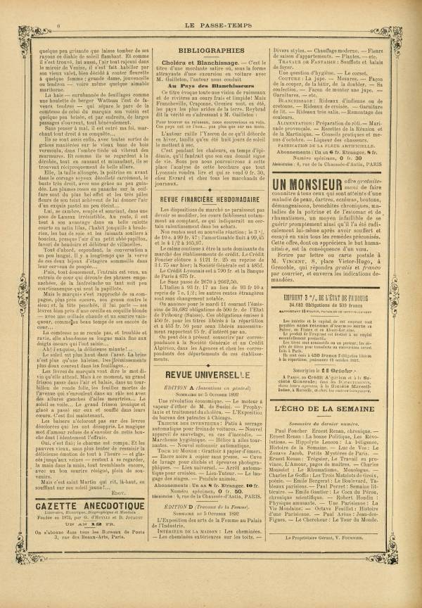 
						Affichage en mode lecture de la page
					