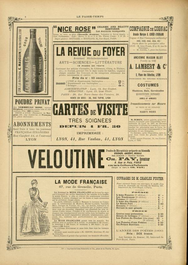
						Affichage en mode lecture de la page
					