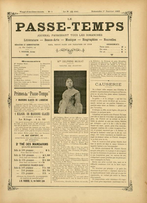 
						Affichage en mode lecture de la page
					