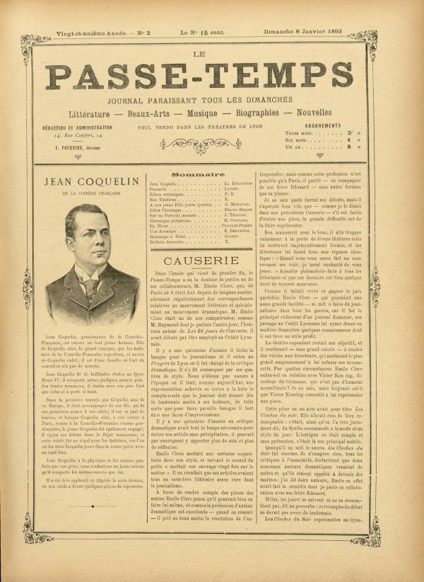 
						Affichage en mode lecture de la page
					