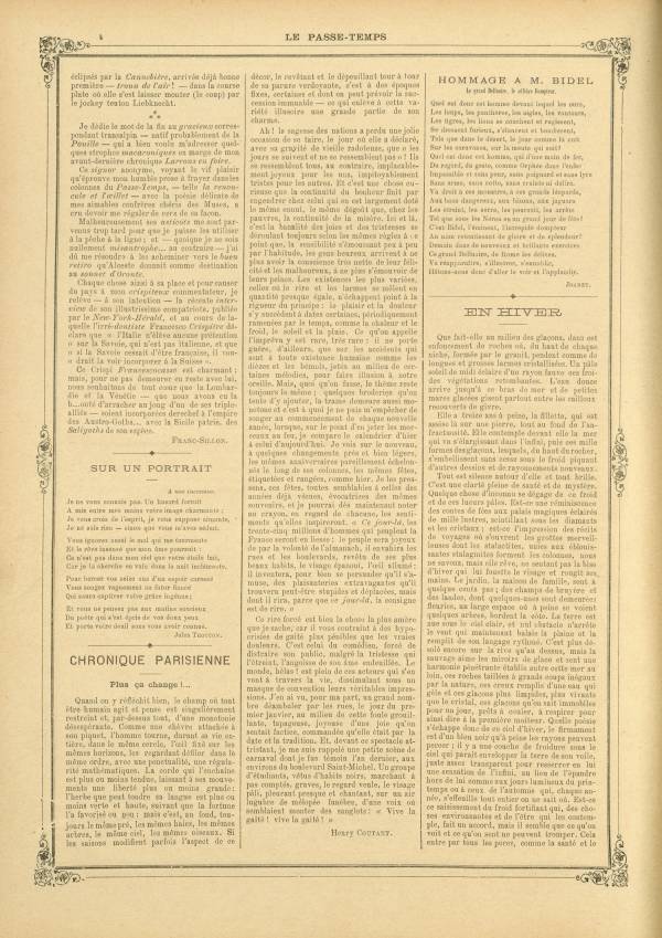 
						Affichage en mode lecture de la page
					