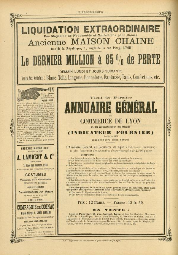 
						Affichage en mode lecture de la page
					