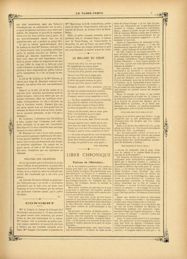 
						Affichage en mode lecture de la page
					
