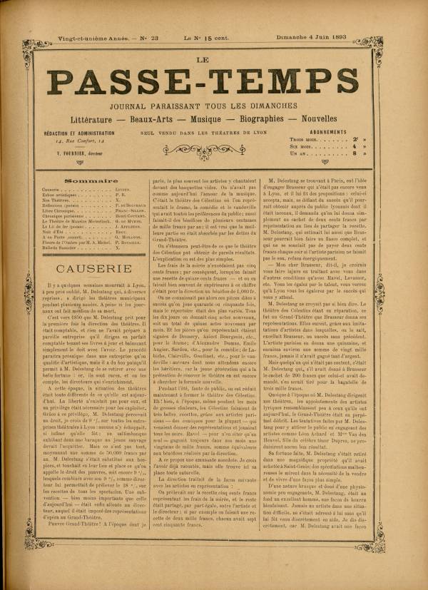 
						Affichage en mode lecture de la page
					