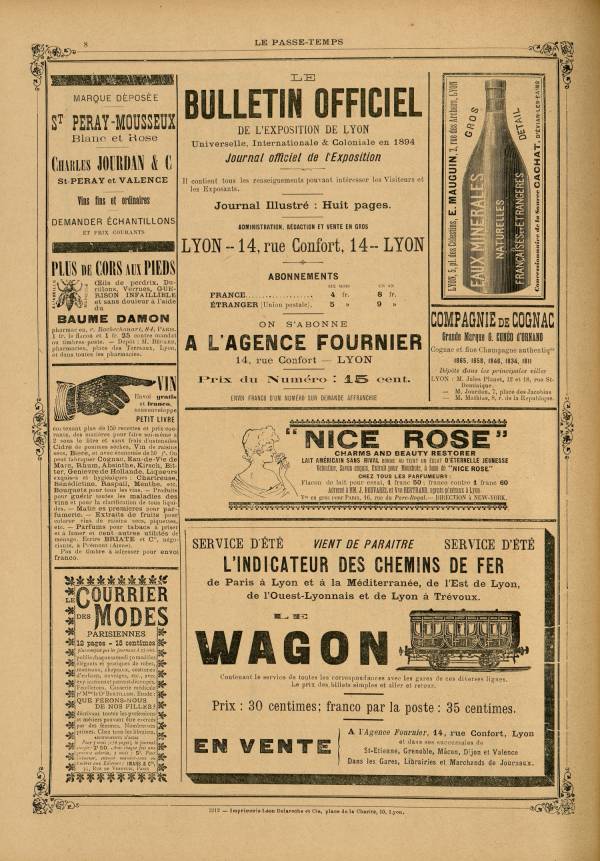 
						Affichage en mode lecture de la page
					