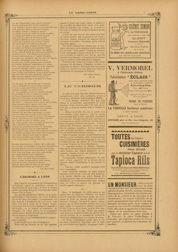 
						Affichage en mode lecture de la page
					