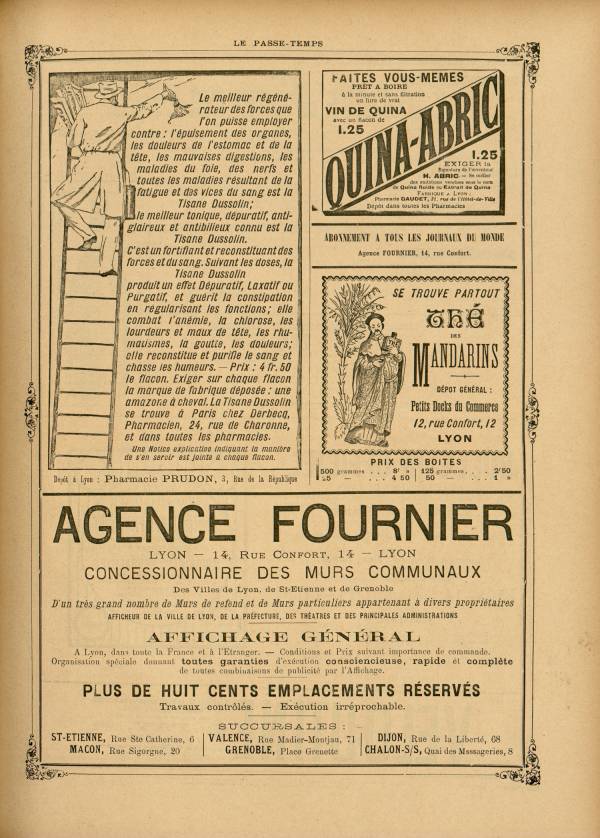 
						Affichage en mode lecture de la page
					