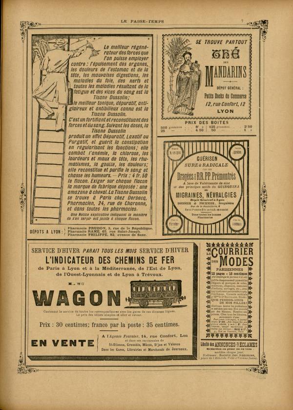 
						Affichage en mode lecture de la page
					