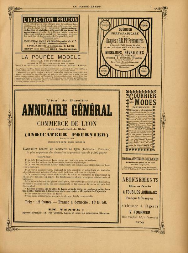 
						Affichage en mode lecture de la page
					