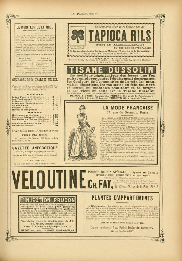 
						Affichage en mode lecture de la page
					