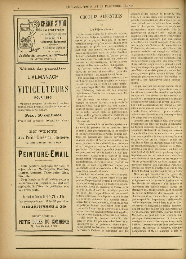 
						Affichage en mode lecture de la page
					