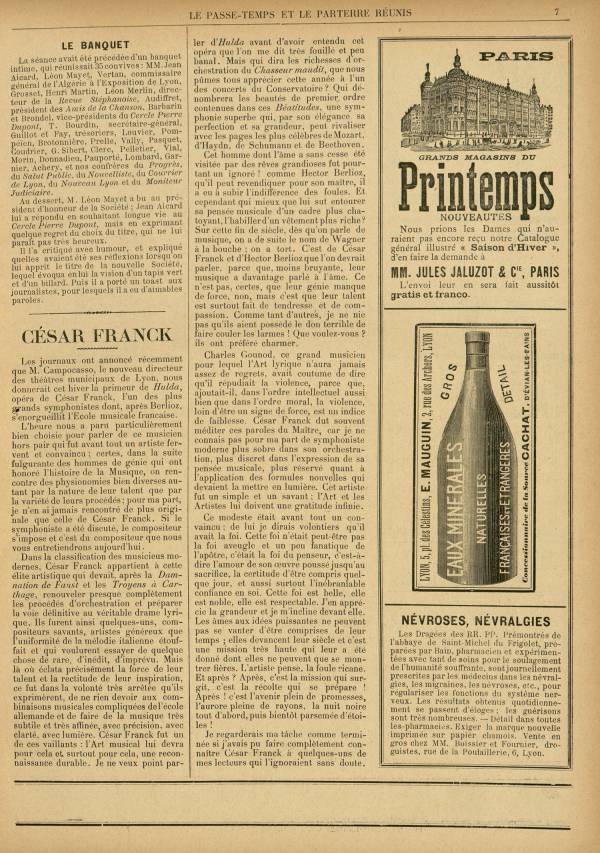 
						Affichage en mode lecture de la page
					