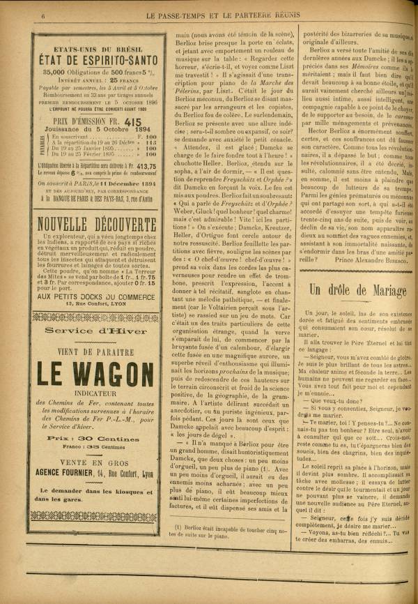 
						Affichage en mode lecture de la page
					
