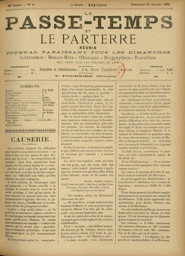 
						Affichage en mode lecture de la page
					