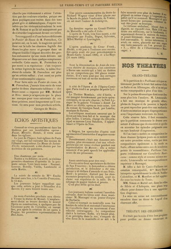
						Affichage en mode lecture de la page
					