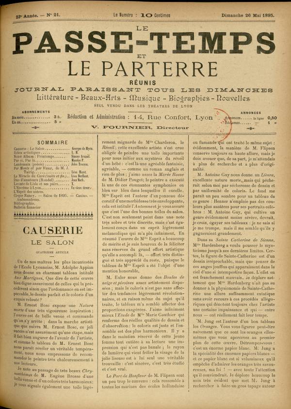 
						Affichage en mode lecture de la page
					