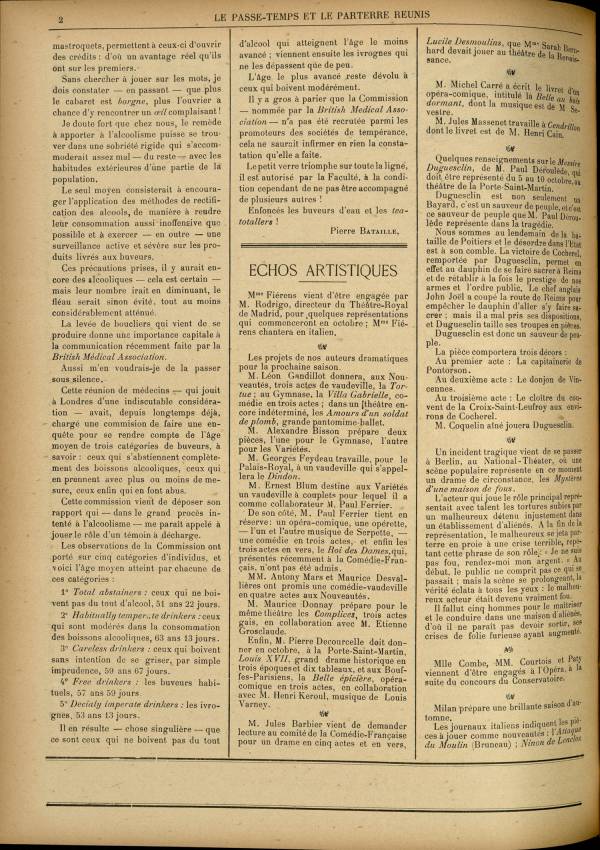 
						Affichage en mode lecture de la page
					