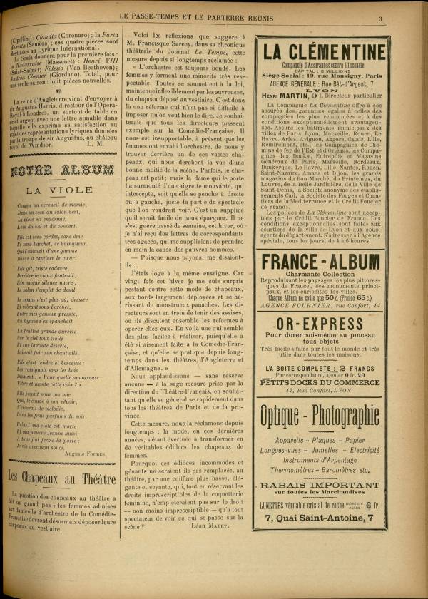 
						Affichage en mode lecture de la page
					