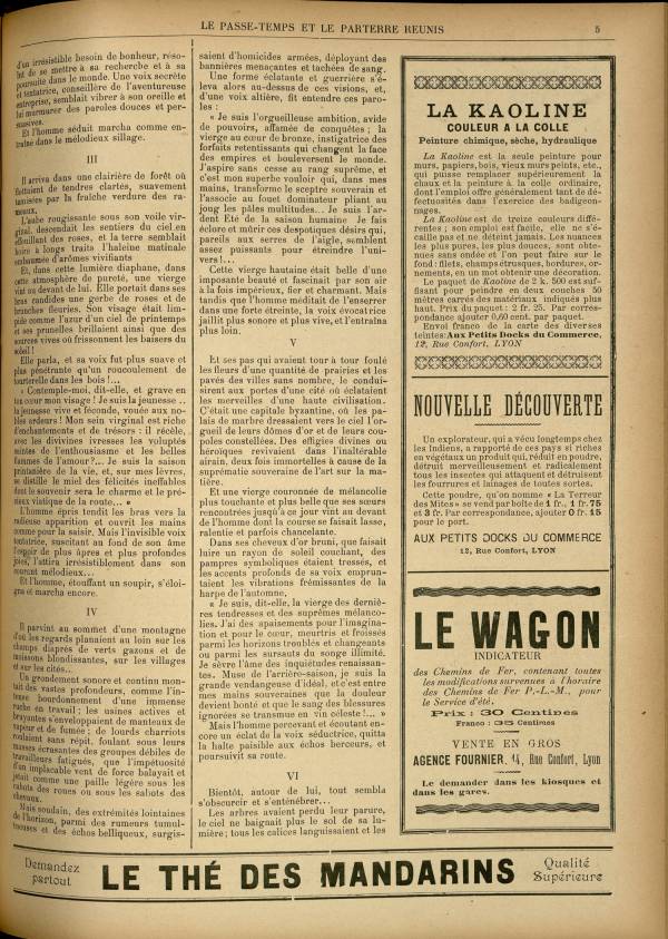 
						Affichage en mode lecture de la page
					