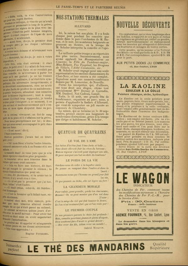 
						Affichage en mode lecture de la page
					