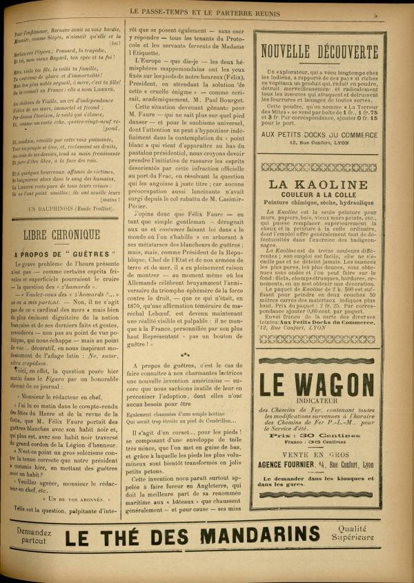 
						Affichage en mode lecture de la page
					