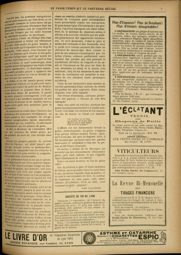
						Affichage en mode lecture de la page
					